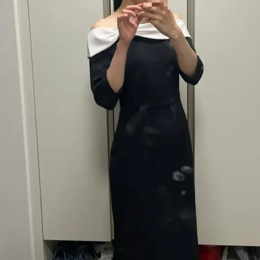 [BUNJANG] Lucirju Special Tie-Up Ribbon Dress (Size S) / 루시르주 스페셜 타이업 리본 원피스 s(착샷O)