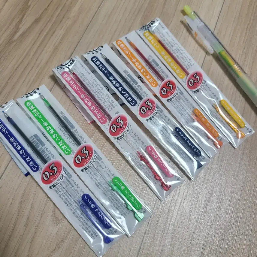 [BUNJANG] Hi-Tec C Coleto 0.3 Refill Bundle Set / 하이테크 파이롯트 콜레토 0.3 리필 일괄