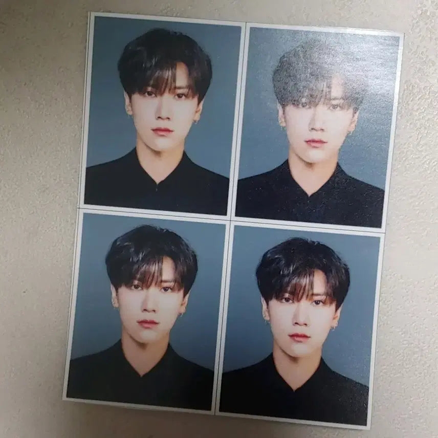 nct wayv ten 텐 증명사진 증사 4컷