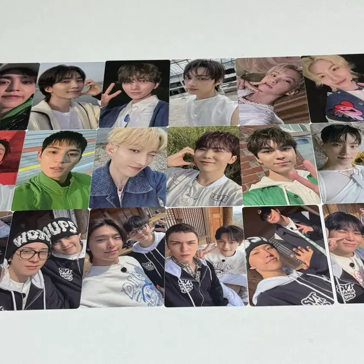 세븐틴 포카 일괄