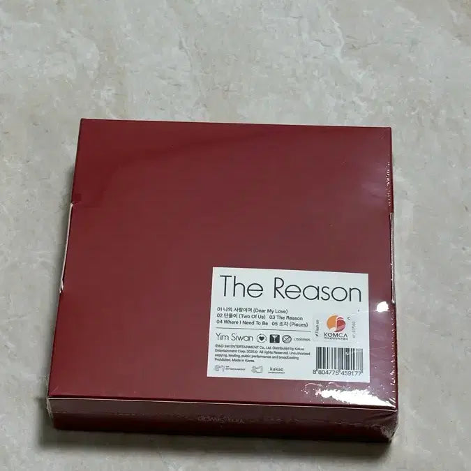[BUNJANG] Yim Si-wan The Reason Album (Sealed) / 임시완 더리즌 The Reason 앨범 미개봉 새상품 YIMSIWAN