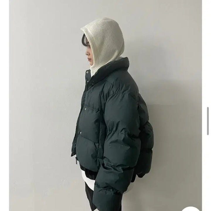 [BUNJANG] Female Crop Duck Down Short Padded Jacket / [F] 여성 크롭 노멀 덕다운 숏패딩