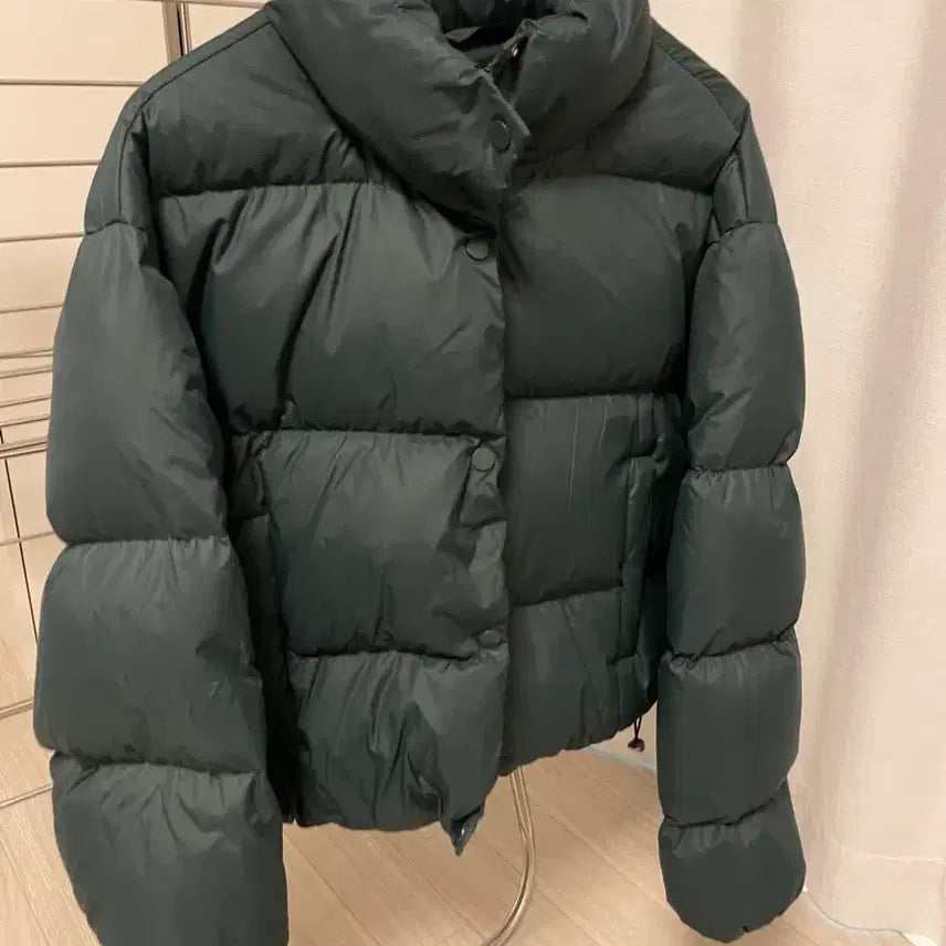 [BUNJANG] Female Crop Duck Down Short Padded Jacket / [F] 여성 크롭 노멀 덕다운 숏패딩