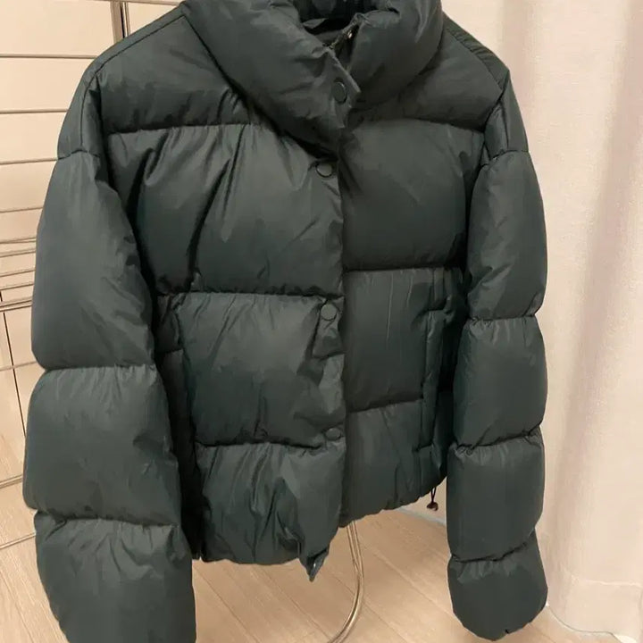 [BUNJANG] Female Crop Duck Down Short Padded Jacket / [F] 여성 크롭 노멀 덕다운 숏패딩