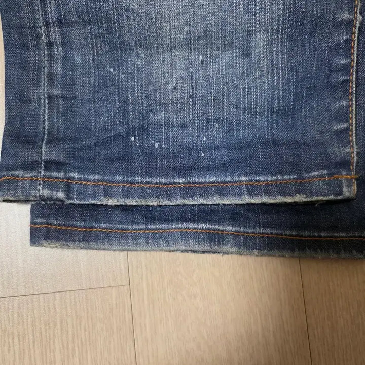 [BUNJANG] Dior Homme 08SS Under My Car Red Paint Jeans / [32] 디올옴므 08SS 언더마이카 레페진 레드페인트진