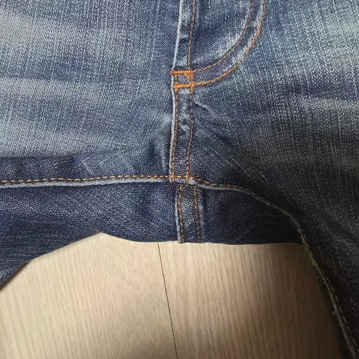 [BUNJANG] Dior Homme 08SS Under My Car Red Paint Jeans / [32] 디올옴므 08SS 언더마이카 레페진 레드페인트진