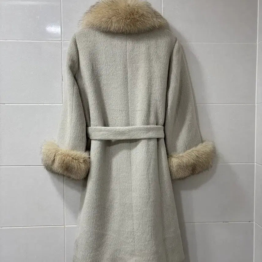 [BUNJANG] Alpaca Coat / 폭스배색 알파카 코트