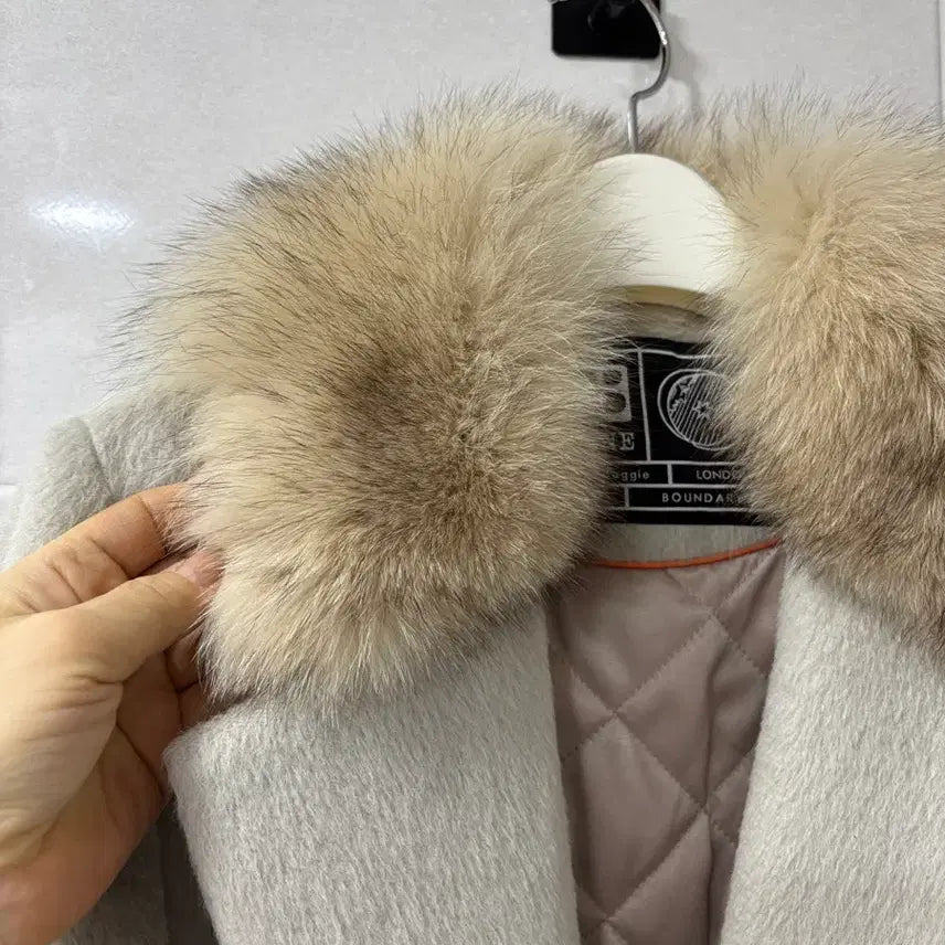 [BUNJANG] Alpaca Coat / 폭스배색 알파카 코트