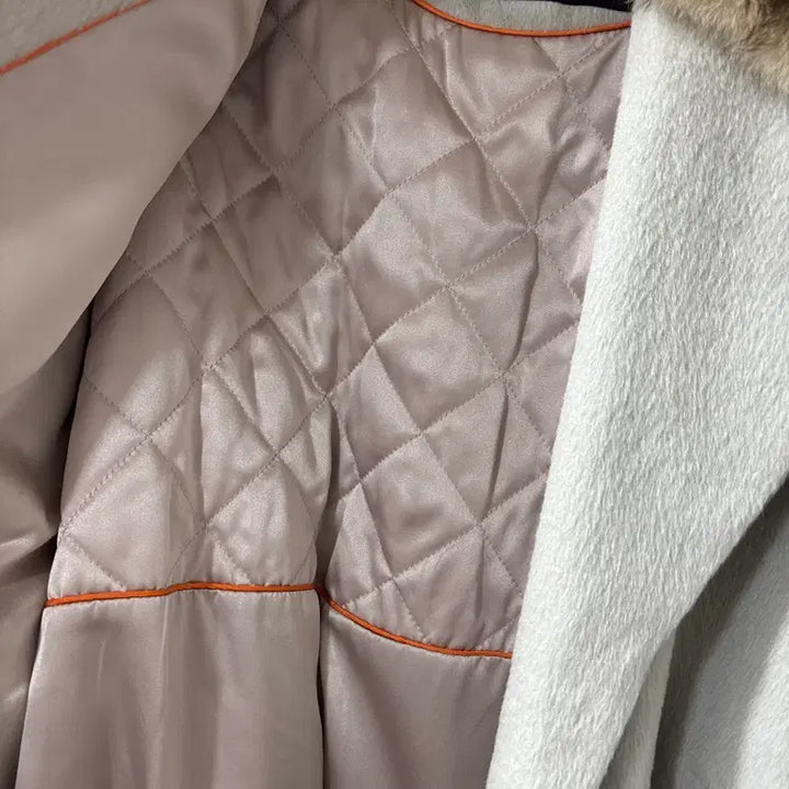 [BUNJANG] Alpaca Coat / 폭스배색 알파카 코트