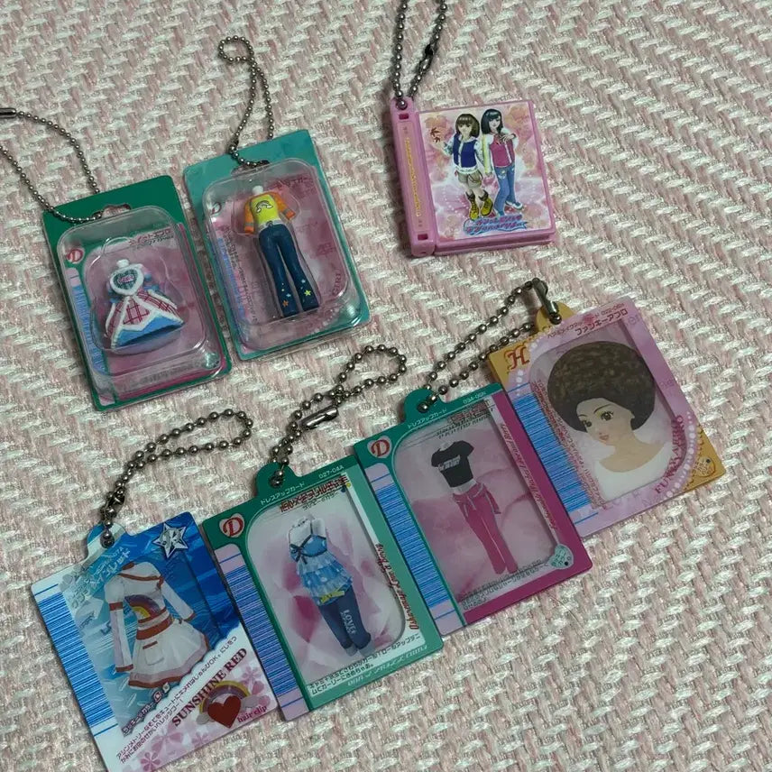 [BUNJANG] Love & Berry Osharé Majo Gacha Keyring Bundle Set / 러브앤베리 오샤레마녀 가챠 키링 일괄