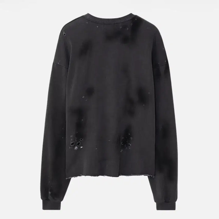 [BUNJANG] Ecrz Piellcing Rock Sweatshirt Black / 에크라손 피엘싱 락 스웻셔츠 블랙