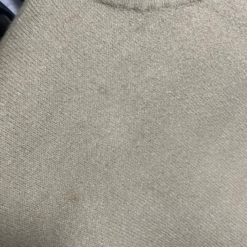 [BUNJANG] Gray Crop Knit Top / 회색 크롭 니트