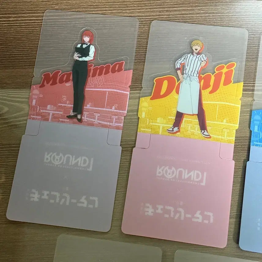 [BUNJANG] Chainsaw Man Round 1 Pet Standee Set / 체인소맨 라운드원 pet 스탠디 5종세트