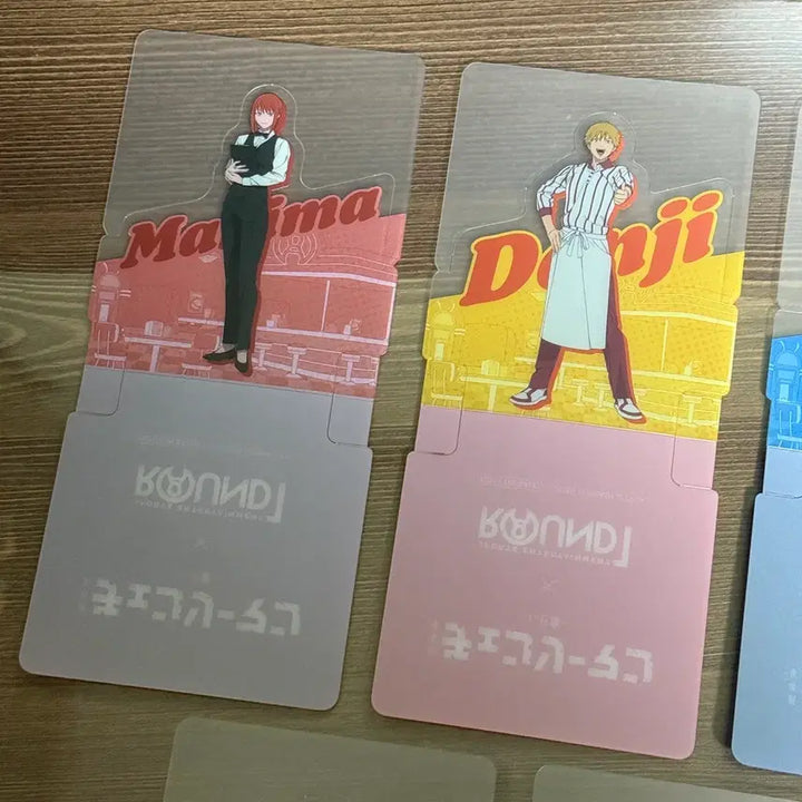 [BUNJANG] Chainsaw Man Round 1 Pet Standee Set / 체인소맨 라운드원 pet 스탠디 5종세트