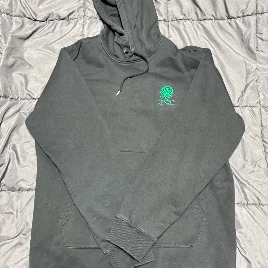 [BUNJANG] Kenzo Flower Hooded Sweatshirt (Medium) / 겐조 플라워 후드티 미디움 100