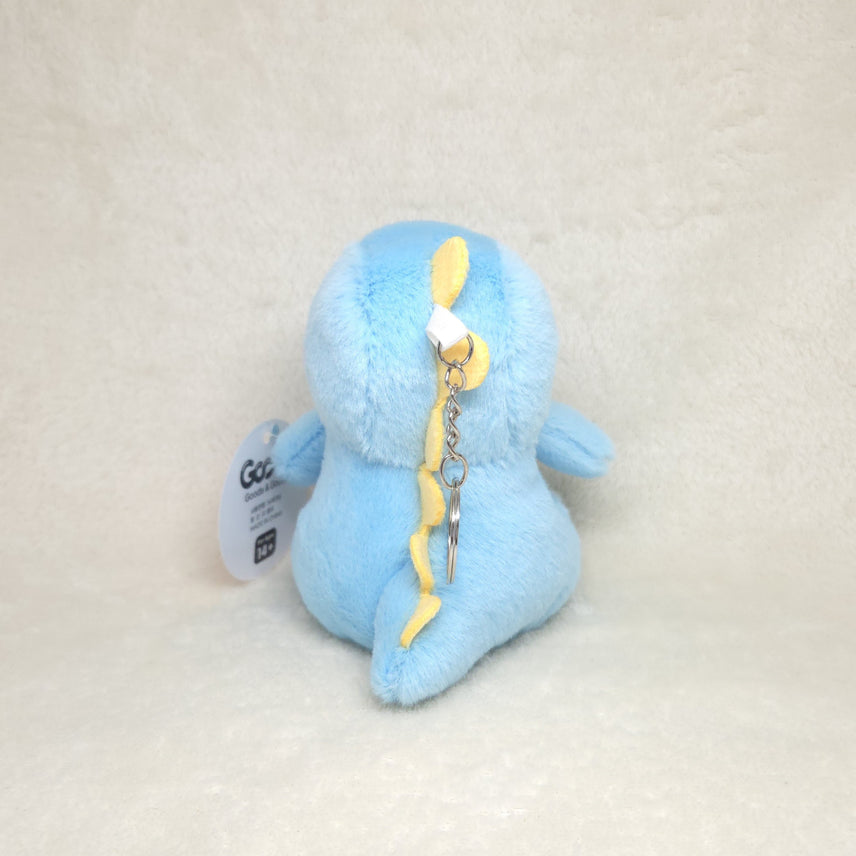 [BUNJANG] Sky Blue Dinosaur Keyring Doll / (새상품/정품) 하늘색 공룡 키링 인형 가방고리 우정키링 10cm