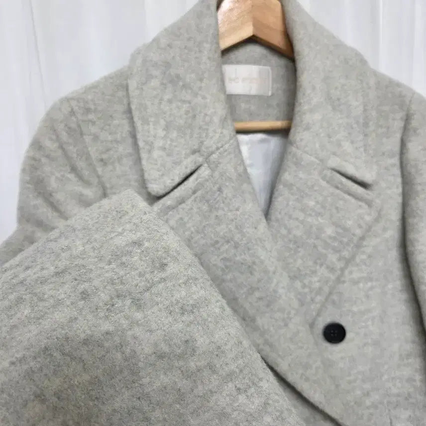 [BUNJANG] ENC Double Button Wool Coat / 66 이앤씨 enc 더블 버튼 모직 여성 코트 여자 캐주얼 패션 빈티지