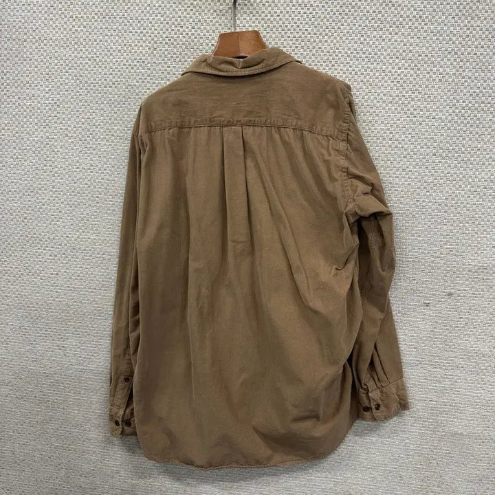 [SOLD OUT] 유니클로 브라운 골덴 코듀로이 셔츠 XL M09053