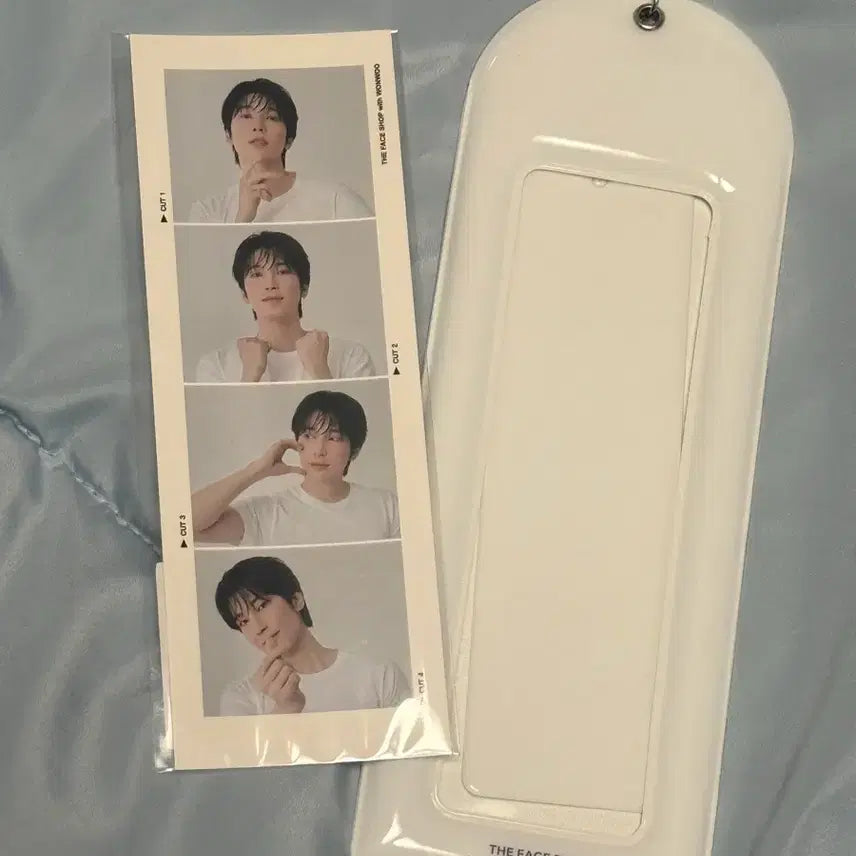 세븐틴 원우 더페이스샵 네컷 사진