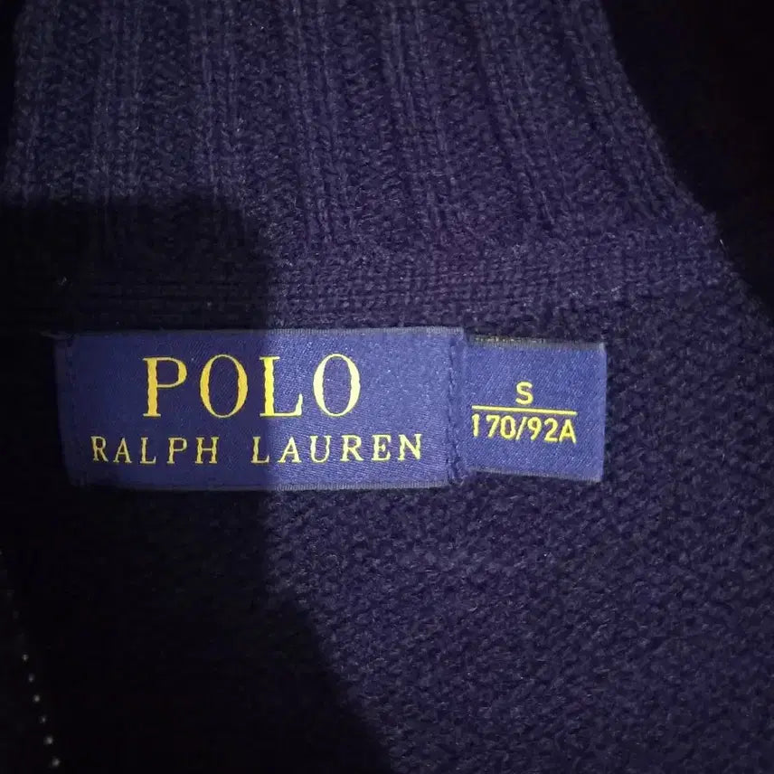 [BUNJANG] POLO Big Pony Zip-up Jacket / 폴로 POLO 빅포니 집업 90/S