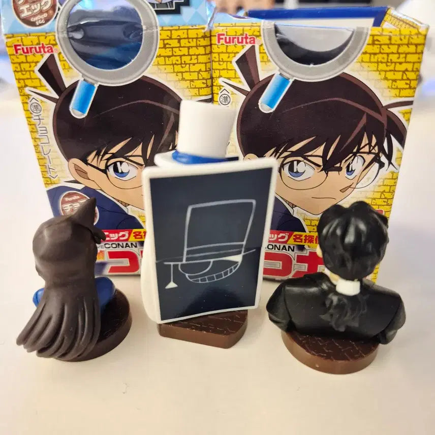 [BUNJANG] Detective Conan Choco Egg Figure Bundle Set / 일괄 명탐정 코난 초코에그 피규어 이오리 모리란 괴도키드