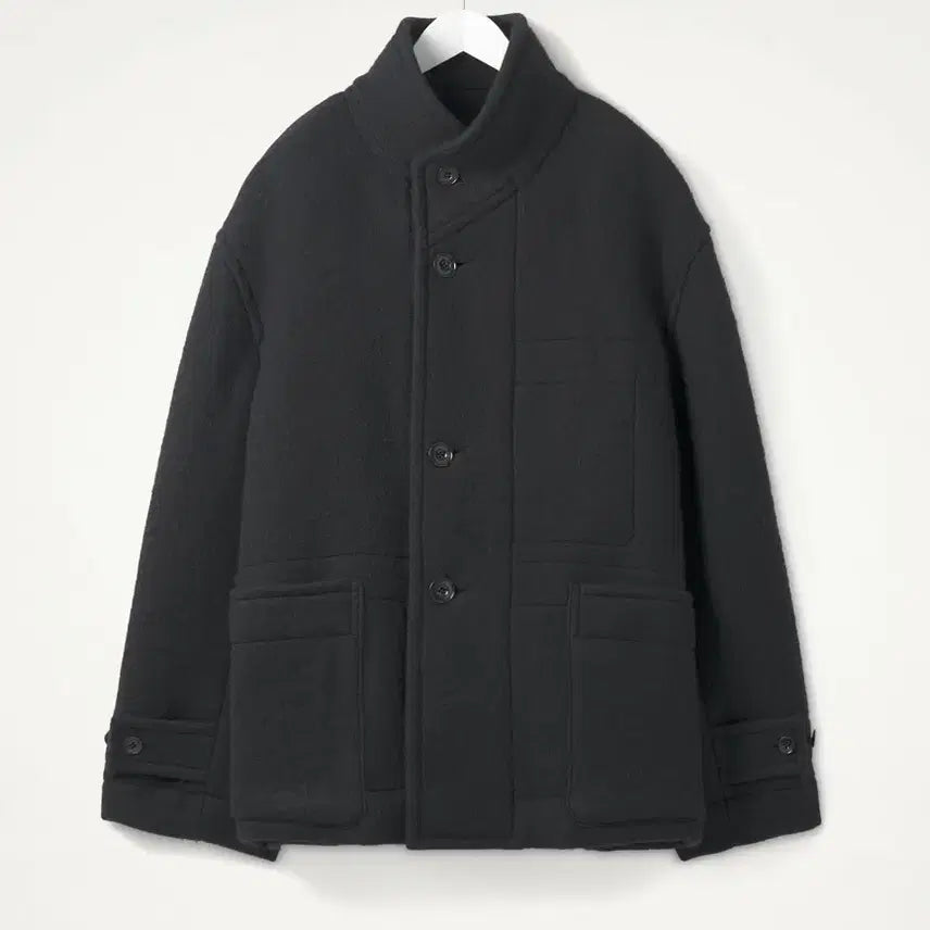 [BUNJANG] Lemaire Wool Boxy Duffle Coat Black 48 / 르메르 울 박시 더플 코트 블랙 48