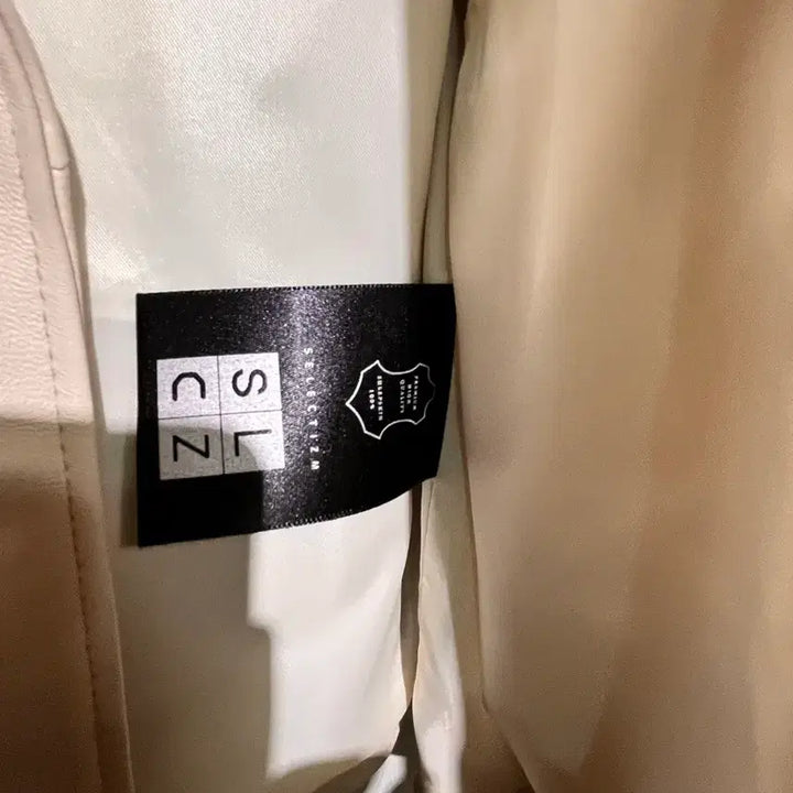 [BUNJANG] Selectism Lambskin White Jacket / 양가죽 자켓 화이트