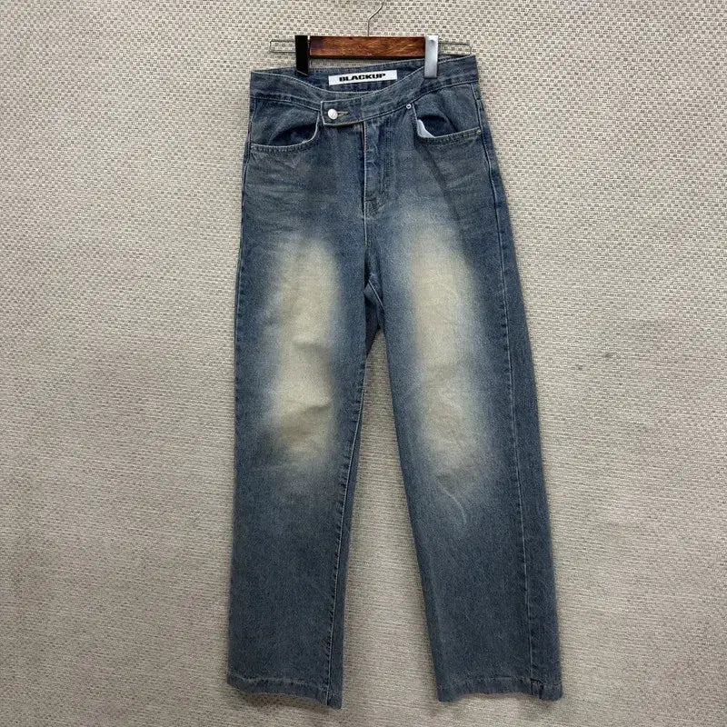 [BUNJANG] Blackup Denim Wash Jeans / 블랙업 데님 워싱 청바지 27인치 M09062
