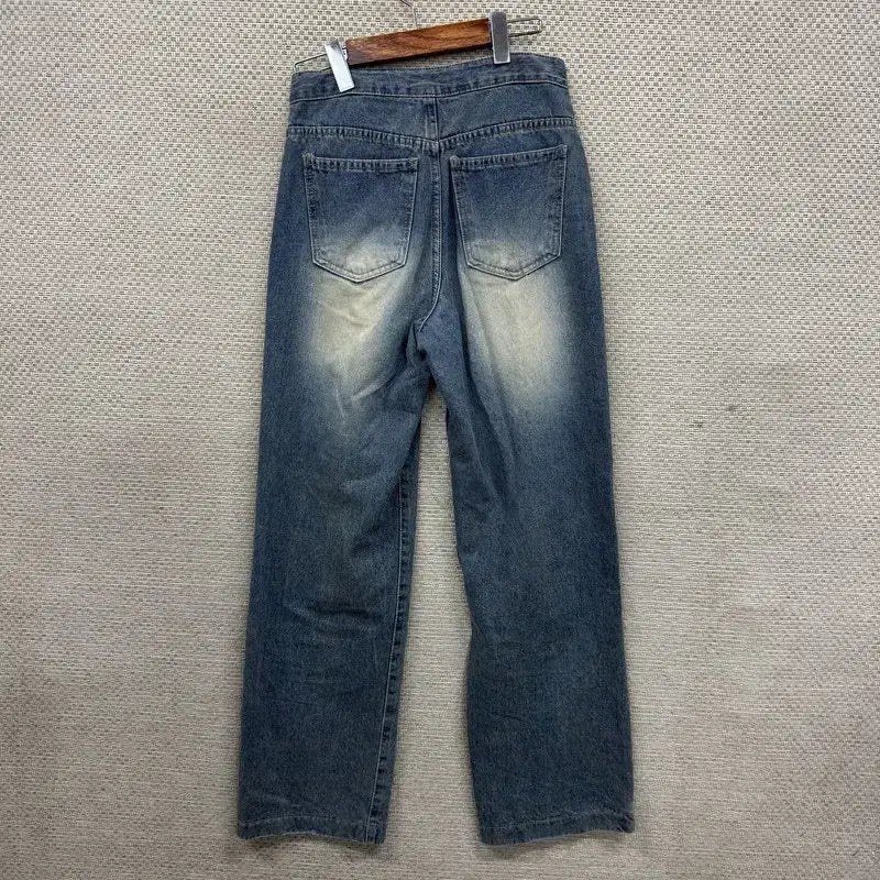 [BUNJANG] Blackup Denim Wash Jeans / 블랙업 데님 워싱 청바지 27인치 M09062