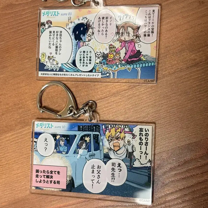 [BUNJANG] Medalist Spin-off Acrylic Keyring Bundle Set / 메달리스트 전시회 원화전 스핀오프 아크릴 키링 일괄