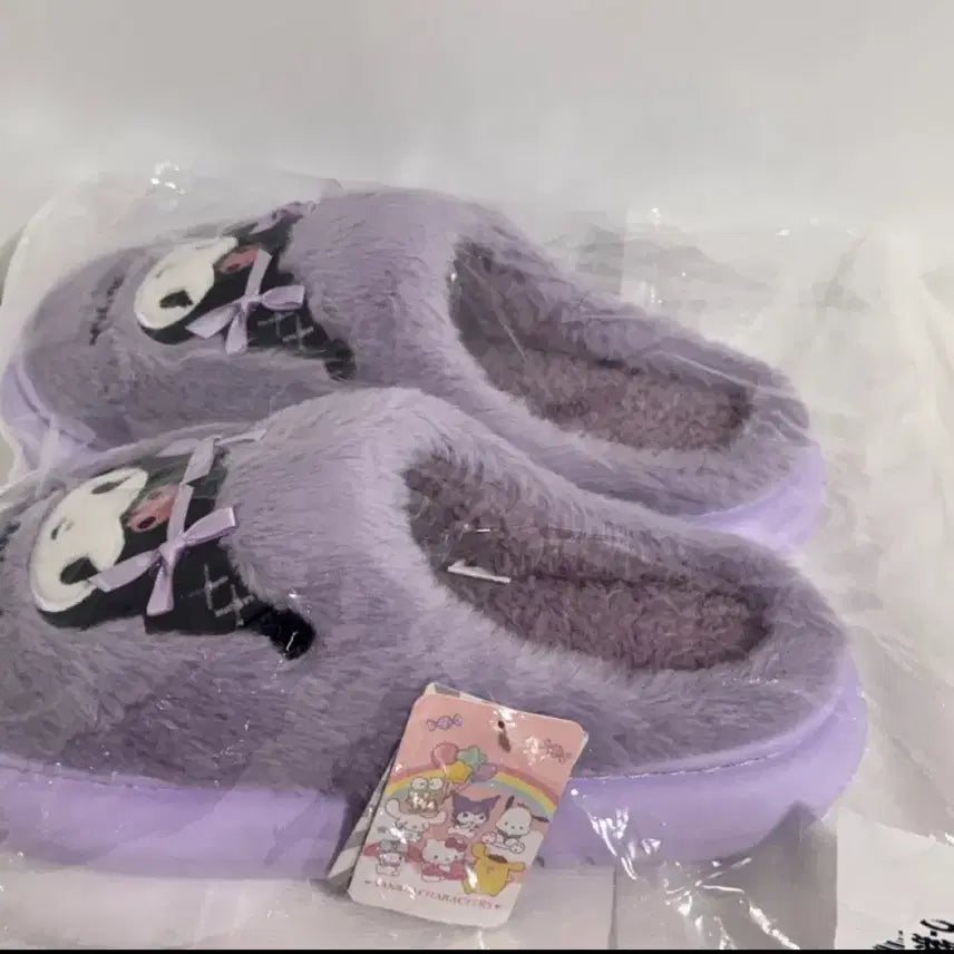 [BUNJANG] Sanrio Kuromi Slippers / 산리오 쿠로미 슬리퍼 (새상품)