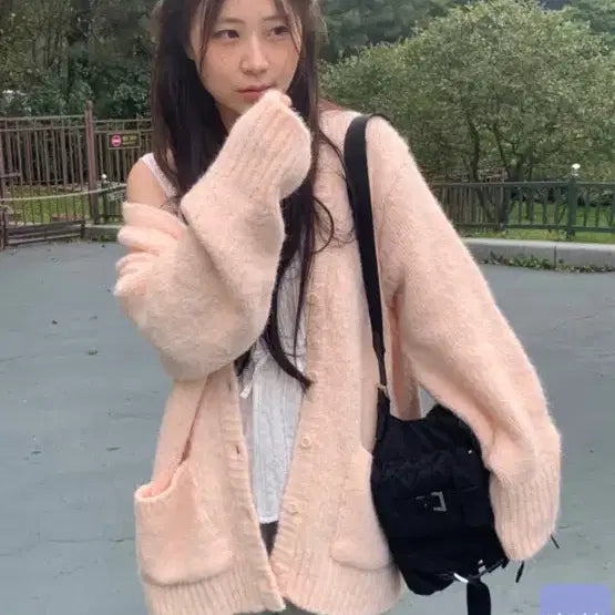 [BUNJANG] OINI Half Cardigan / 오이니 half cardigan