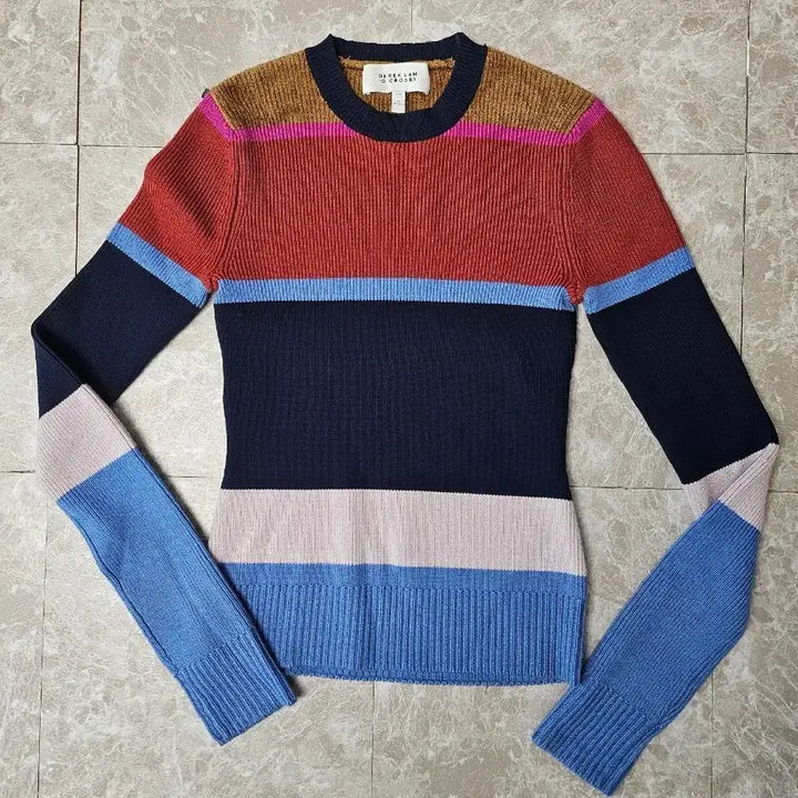 [BUNJANG] Derek Lam Crosby Stripe Knit S / 데렉 램 크로스비 스트라이프 니트  S