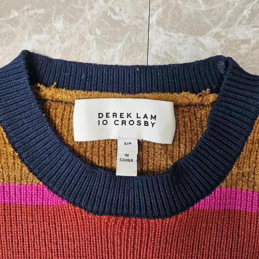 [BUNJANG] Derek Lam Crosby Stripe Knit S / 데렉 램 크로스비 스트라이프 니트  S