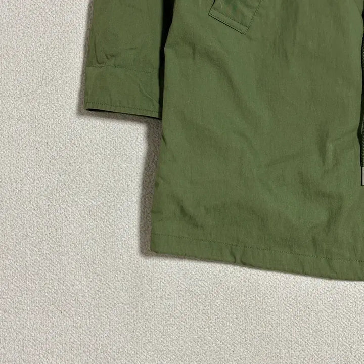 [SOLD OUT] 지프 스피릿 홑겹 넓은 날개 후드 롱 야상