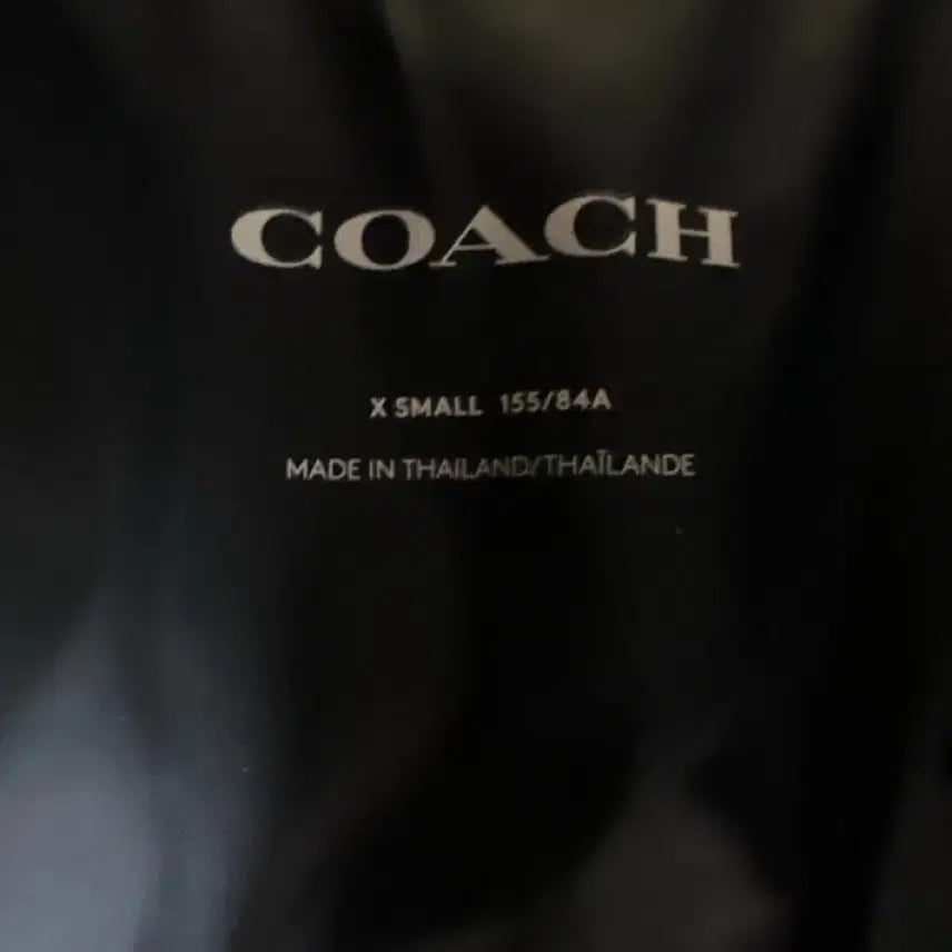 [BUNJANG] Coach Belted Long Down Padded Coat / 코치 블랙 벨티드 여성 롱패딩