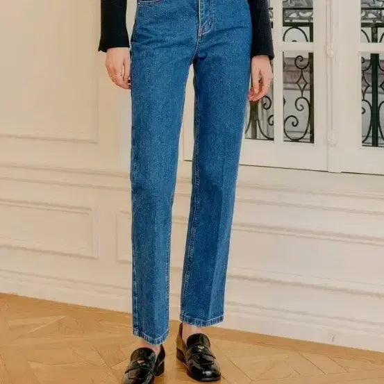 [BUNJANG] Lookast Chris Denim Pants Deep Blue XS / 룩캐스트 크리스 데님 팬츠 딥블루 xs