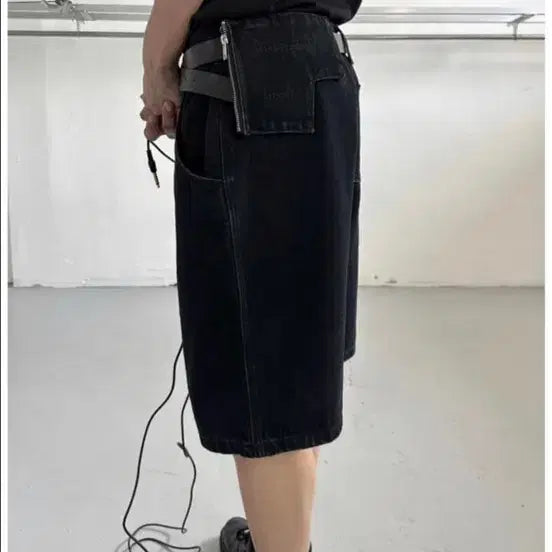 [BUNJANG] Plastic Product MPa Wallet Shorts Black / 플라스틱프로덕트 MPa WALLET SHORTS BLACK