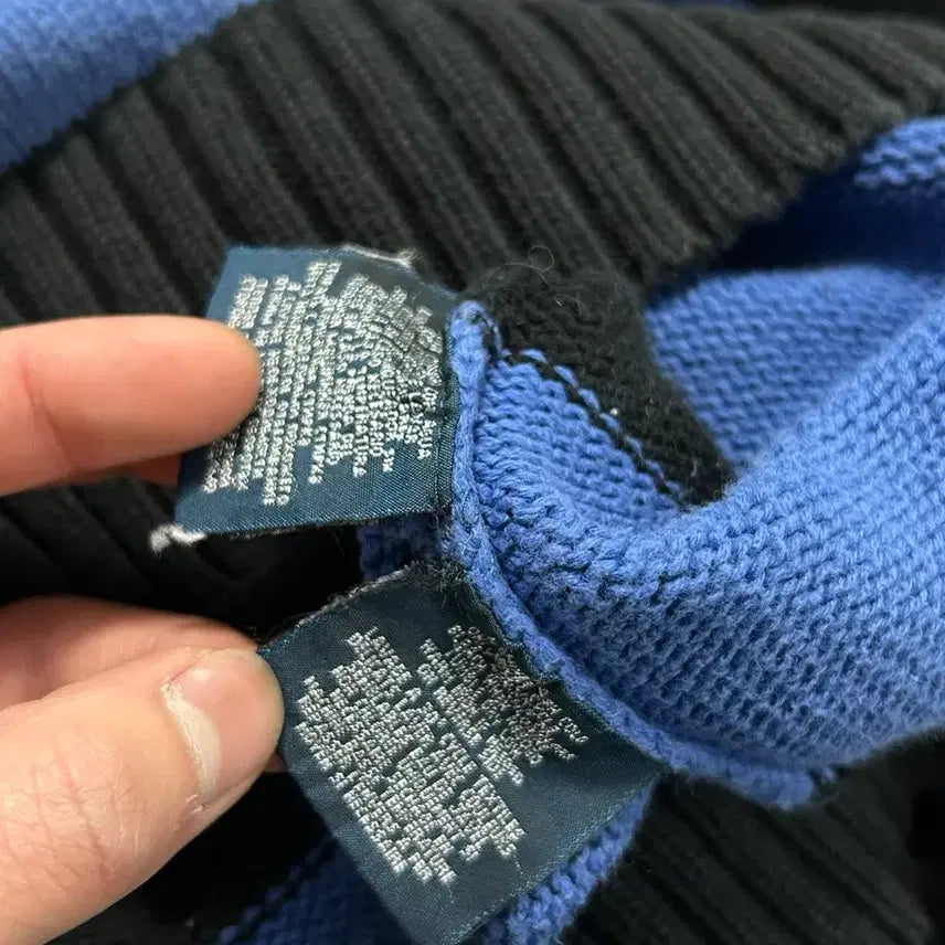 [SOLD OUT] 폴로 랄프로렌 스트라이프 하프집업 니트