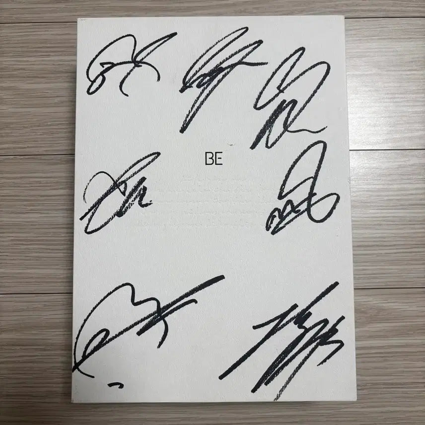[BUNJANG] BTS BE Album Signed Album / 방탄소년단 BE 앨범 친필 싸인앨범