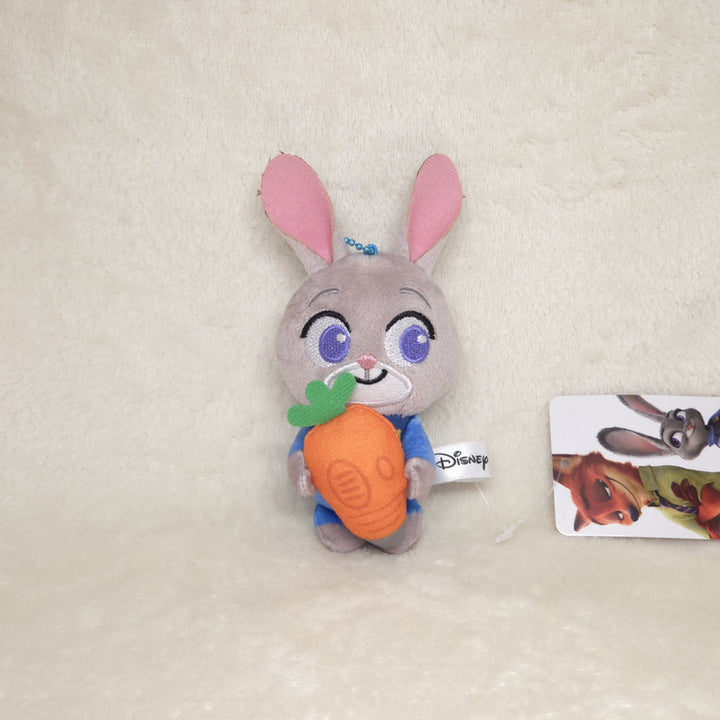 [BUNJANG] Zootopia Judy Hopps Carrot Keychain Plush 10cm / (새상품/정품) 주토피아 주디 당근 키링 인형 가방고리 10cm