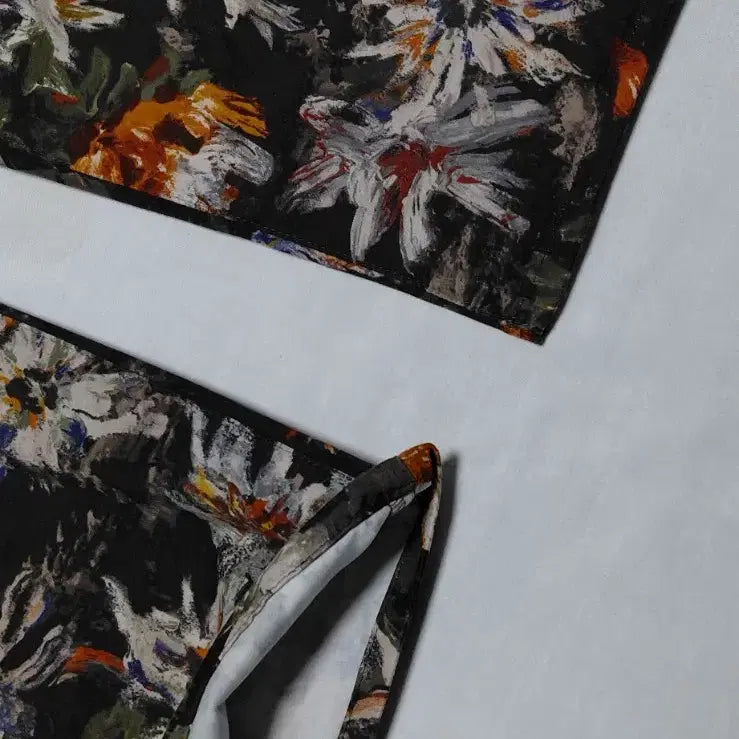 [BUNJANG] Sov. Japanese Premium Floral Pattern Slim Pants / 할인!! [일본38] Sov. 일본 프리미엄 플로럴 패턴 슬림 팬츠