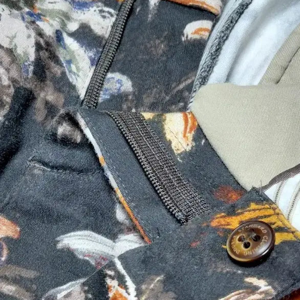 [BUNJANG] Sov. Japanese Premium Floral Pattern Slim Pants / 할인!! [일본38] Sov. 일본 프리미엄 플로럴 패턴 슬림 팬츠