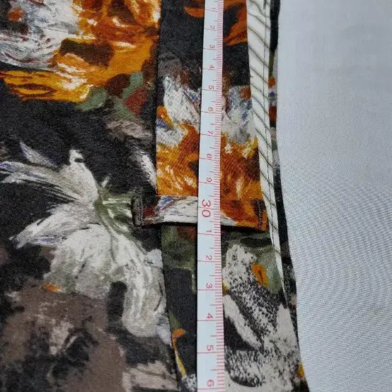 [BUNJANG] Sov. Japanese Premium Floral Pattern Slim Pants / 할인!! [일본38] Sov. 일본 프리미엄 플로럴 패턴 슬림 팬츠