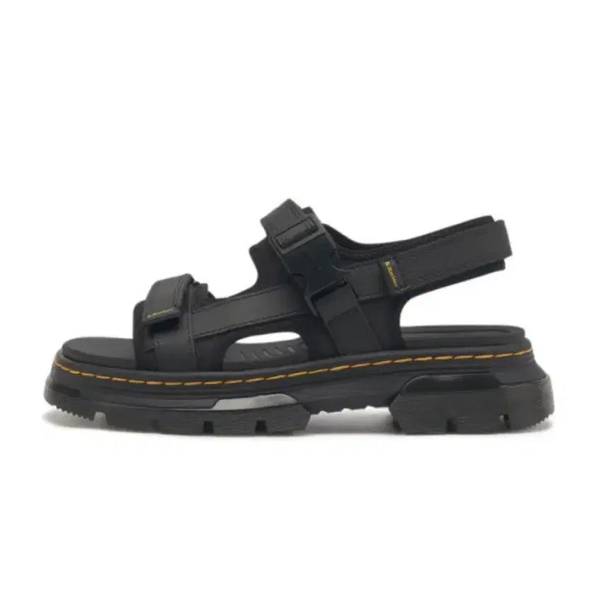 [BUNJANG] Dr. Martens Poster Poly Webbing Sandals (Black, 250) / 닥터마틴 포스터 폴리 웨빙 샌들 블랙 250