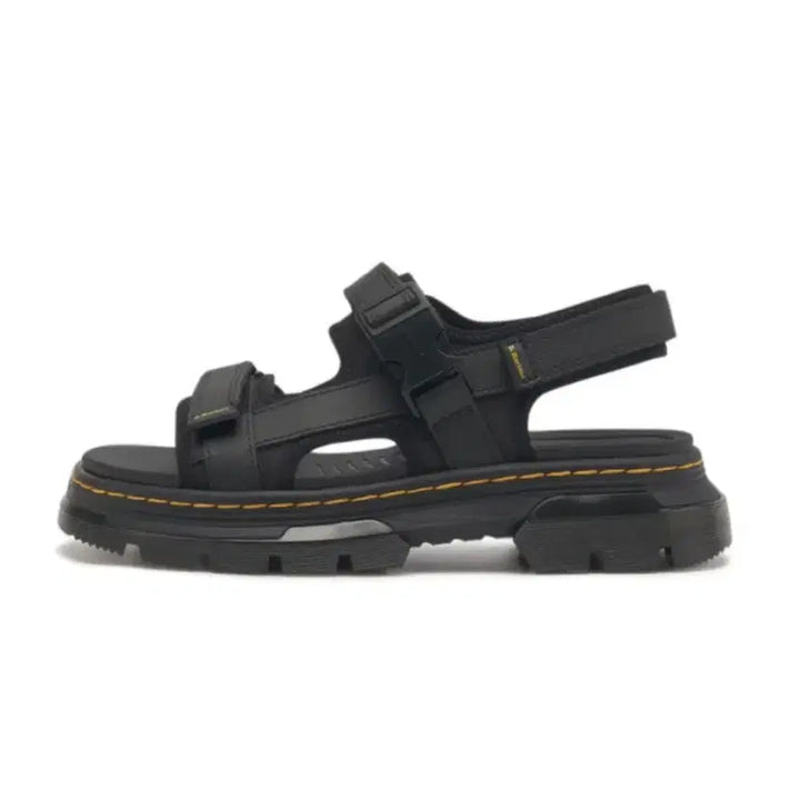 [BUNJANG] Dr. Martens Poster Poly Webbing Sandals (Black, 250) / 닥터마틴 포스터 폴리 웨빙 샌들 블랙 250