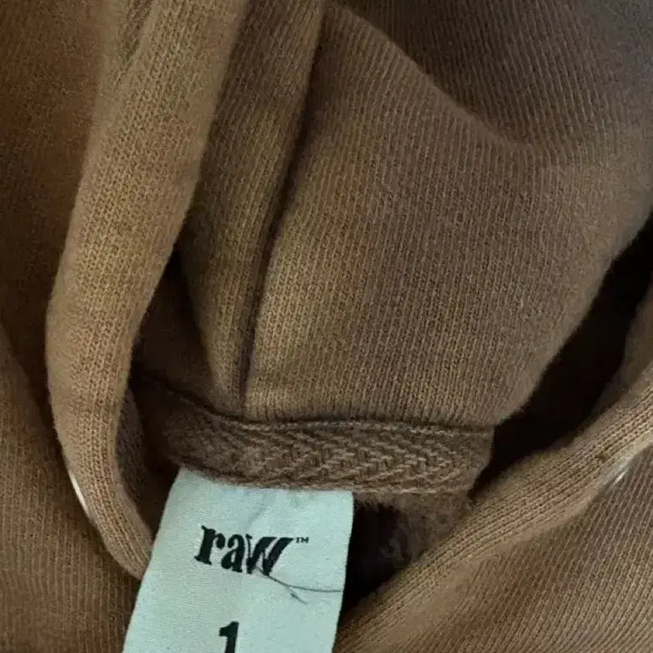 [BUNJANG] Blind Files Brown Hoodie / 1) 블라인드파일즈 후드 브라운