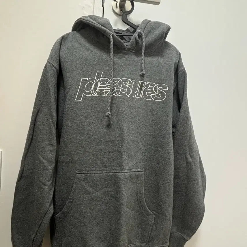 [BUNJANG] Pleasures Hoodie Gray / pleasures 플레져스 후드티 그레이