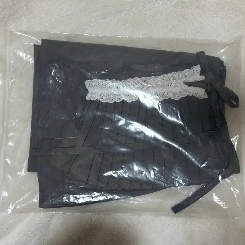 [BUNJANG] Omomo Two-Way Ribbon Pleated Skirt / 오모모 투웨이 리본 플리츠 스커트