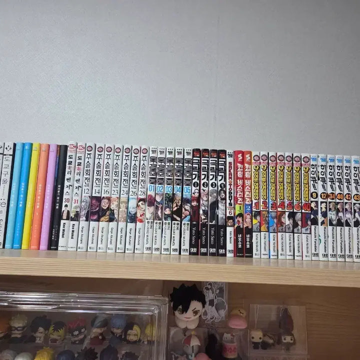 [BUNJANG] Manga Split Set Bundle / 만화책 분철! 하이큐, 히카루, 극락가, 나히아, 원펀맨, 주술회전